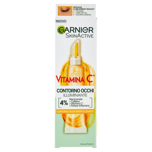 Garnier Skinactive Vitamina C Contorno Occhi illuminante, 15 ml