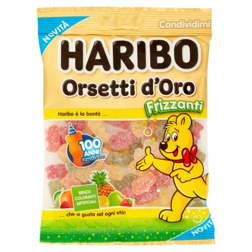 Haribo Orsetti d'Oro Frizzanti 150 g