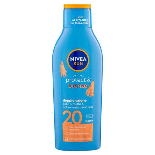 Nivea Sun protect & bronze 20 Media 200 ml