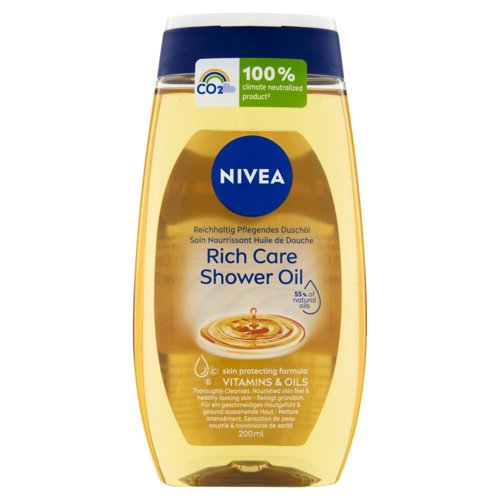 Nivea Rich Care Shower Oil 200 ml