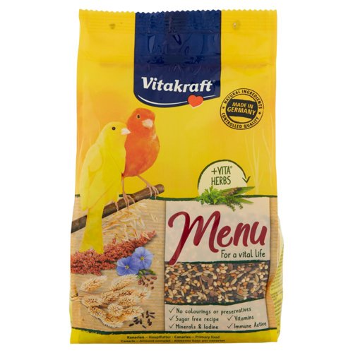 Vitakraft Menu Alimento base per canarini 500 g