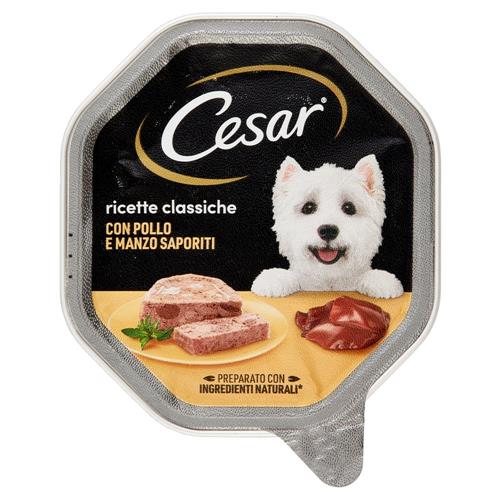 Cesar ricette classiche con Pollo e Manzo Saporiti 150 g