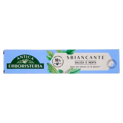 Antica Erboristeria Dentifricio Sbiancante Salvia e Menta 75 ml