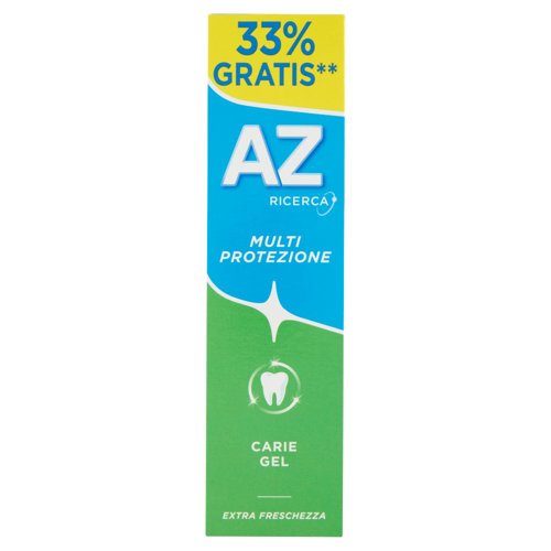 AZ Ricerca Dentifricio Multi Protezione Carie Gel 75 ml + 25 ml