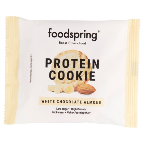 foodspring Protein Cookie White Chocolate Almond 1 x 50 g