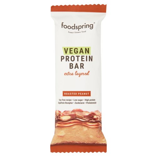 foodspring Vegan Protein Bar Roasted Peanut 45 g