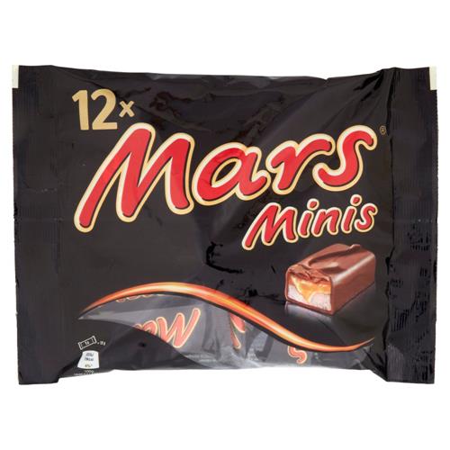 Mars Minis Barrette Snack con Caramello Ricoperte al Cioccolato 227 g