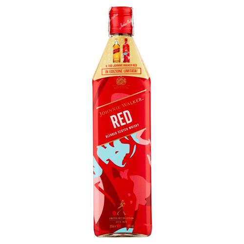 Johnnie Walker Red Blended Scotch Whisky Keep Walking Icons Bottle Design 700 ml