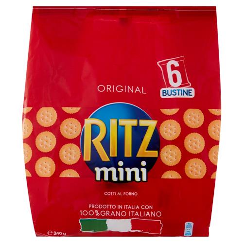 Ritz Original Mini Crackers Multipack 6 Bustine - 240g