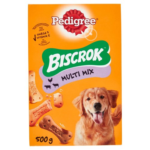 Pedigree Biscrok Biscotti Cane Multi Mix 500 g