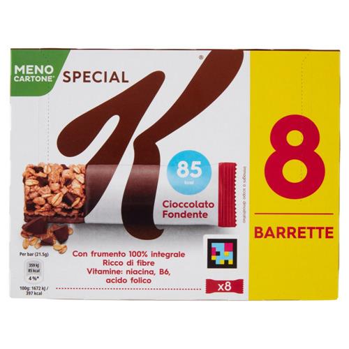 Kellogg's Special K Cioccolato Fondente Barrette 8 x 21.5 g