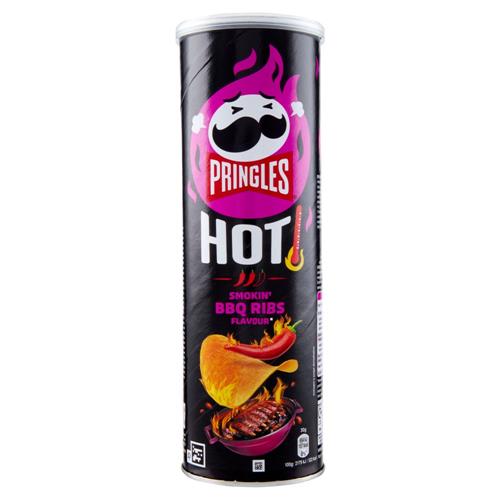 Pringles Hot Smokin' BBQ Ribs Flavour 160 g