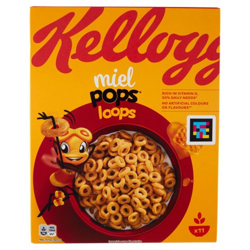 Kellogg's miel pops loops 330 g