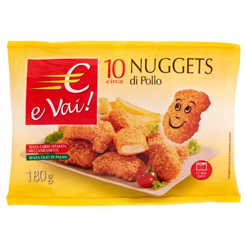 € e Vai! 10 circa Nuggets di Pollo 180 g