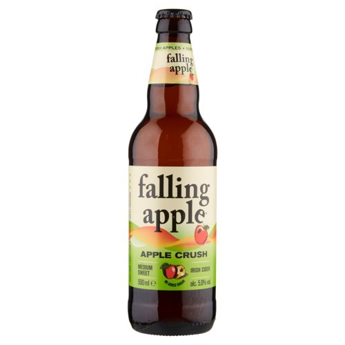 falling apple Apple Crush Medium Sweet Irish Cider 500 ml
