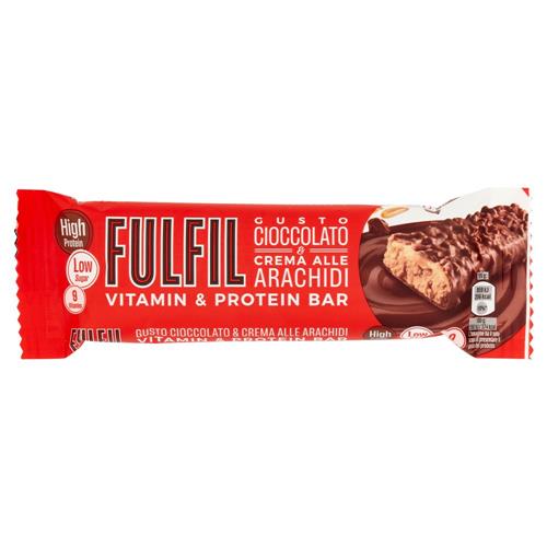 Fulfil Vitamin & Protein Bar Gusto Cioccolato e Crema alle Arachidi 55 g