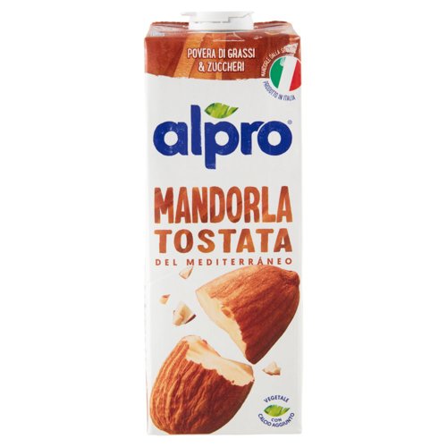  Alpro Classico, Bevanda alla Mandorla, 100% vegetale con vitamine B2, B12 e D 1 Litro