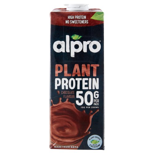 ALPRO Protein 50g Bevanda Vegetale Proteica alla Soia Gusto Cioccolato 1 Litro