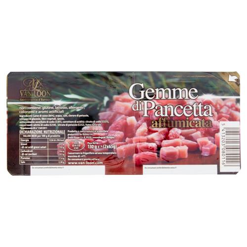 Van Loon Gemme di Pancetta affumicata 2 x 65 g