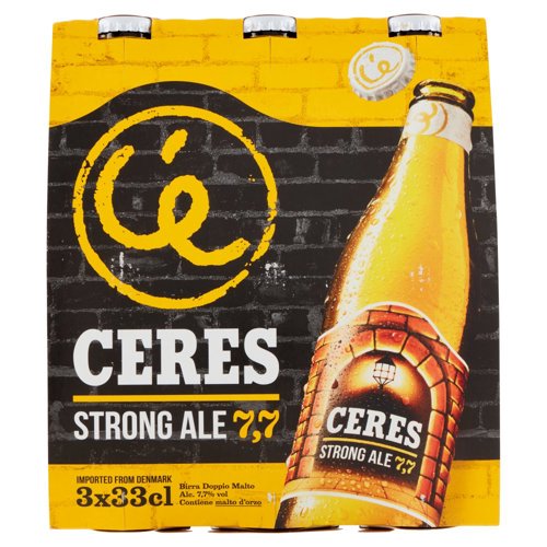 Ceres Strong Ale 7,7 3 x 33 cl