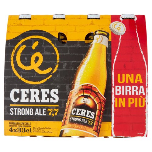 Ceres Strong Ale 7,7 4 x 33 cl
