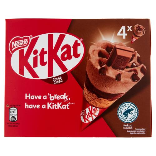 KITKAT® Cono al Cacao 4 x 63,5 g 