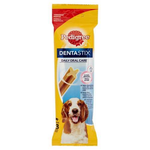 Pedigree DentaStix Daily Oral Care* 10-25 kg 3 Pezzi 77 g