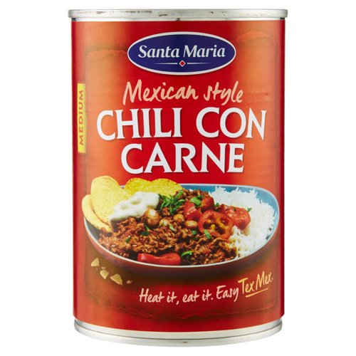 Santa Maria Mexican style Chili con Carne Medium 410 g