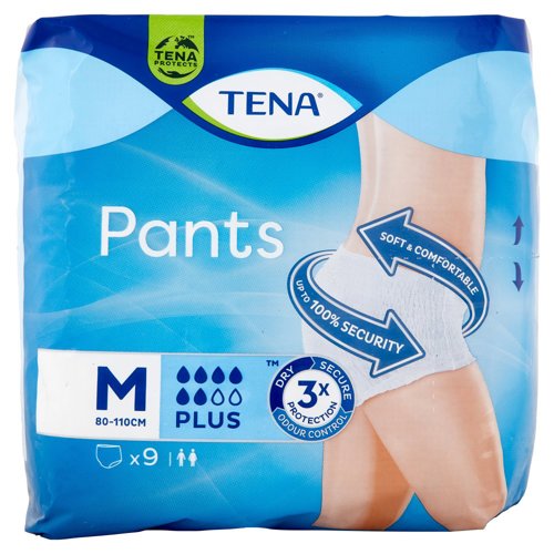 Tena Pants Plus M 9 pz
