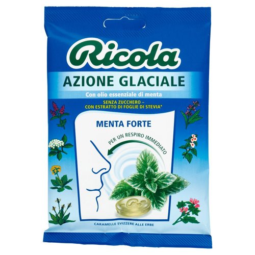 Ricola Azione Glaciale Menta Forte 70 g