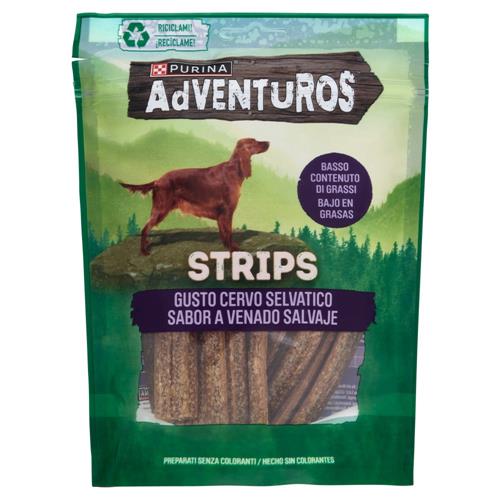 PURINA ADVENTUROS Strips Cervo Selvatico 90g