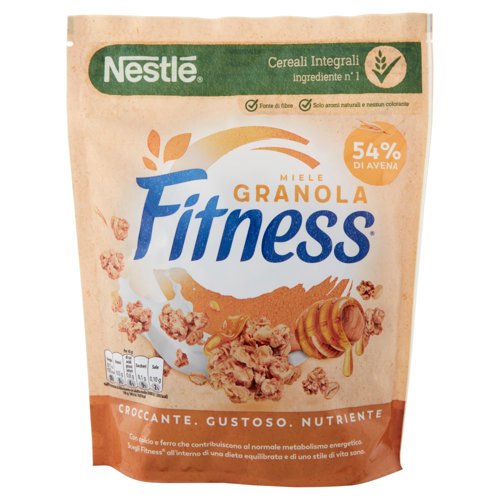 FITNESS Granola Miele con Avena e Cereali Integrali 300g