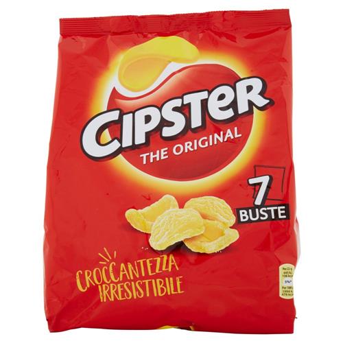 Cipster The Original Chips di Patate Multipack 7 Bustine - 154g