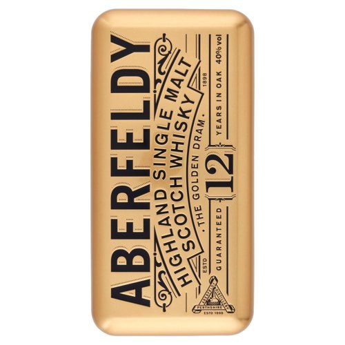 Aberfeldy Gold 12 Years gift pack 700 ml