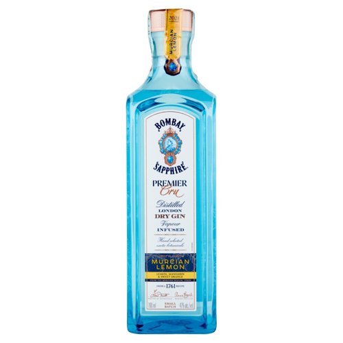 Bombay Sapphire Premier Cru London Dry Gin Murcian Lemon 700 ml