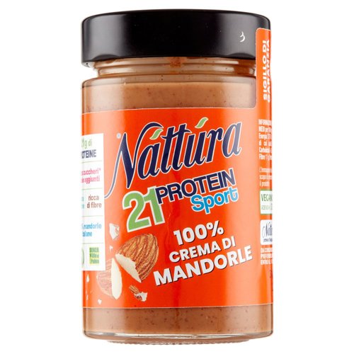 Náttúra 21 Protein Sport 100% Crema di Mandorle 180 g