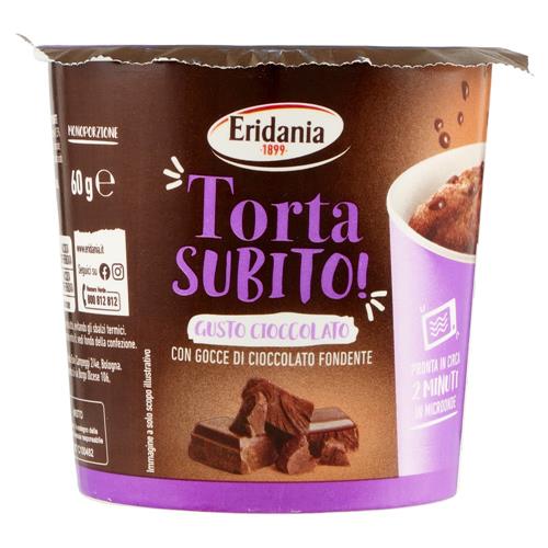 Eridania Torta Subito! Gusto Cioccolato 60 g