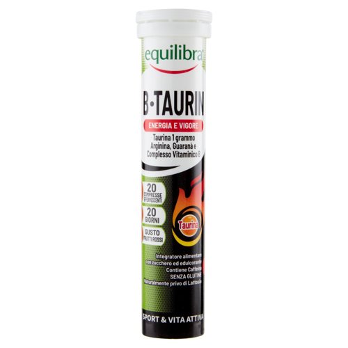 equilibra B-Taurin Energia e Vigore 20 Compresse Effervescenti 85 g