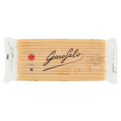 Garofalo Ziti No. 4-15 Pasta di Semola di Grano Duro 500 g