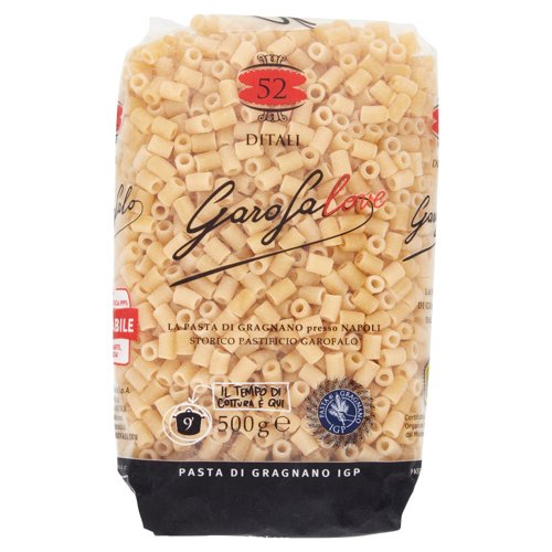 Garofalo Ditali 52 Pasta di Gragnano IGP 500 g