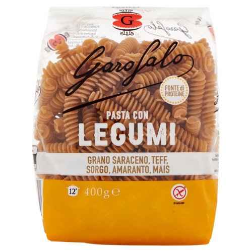 Garofalo Fusilli Legumi e Cereali senza glutine 400g 