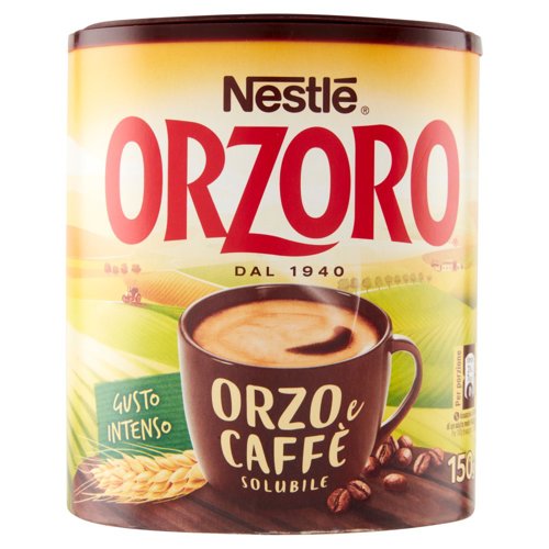 NESTLÉ ORZORO Orzo e Caffè Solubile barattolo 150 g