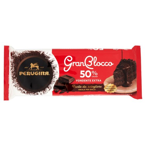 PERUGINA GranBlocco 50% Cioccolato Fondente Extra 500g