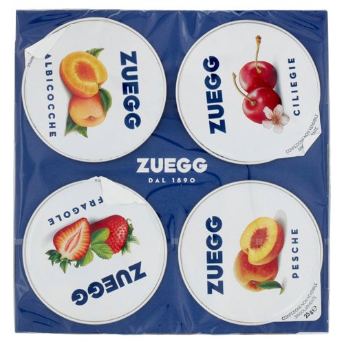 Zuegg I frutteti di Oswald Zuegg Albicocche, Ciliegie, Fragole, Pesche 4 x 25 g
