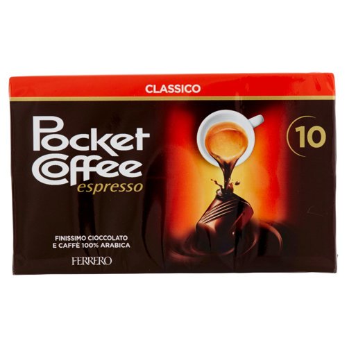 Pocket Coffee espresso Classico 10 pezzi 125 g