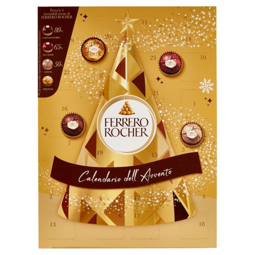Ferrero Rocher Calendario dell'Avvento 24 pezzi 300 g