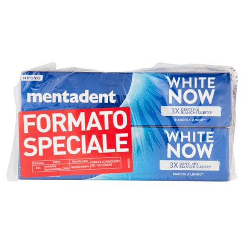 Mentadent White Now 2 x 75 ml