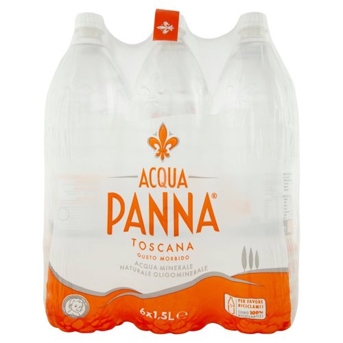 ACQUA PANNA, Acqua Minerale Oligominerale Naturale, 1,5 l x 6