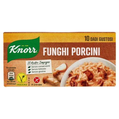 Knorr Funghi Porcini 10 Dadi 100 g