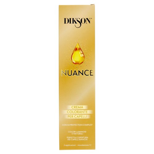 Dikson Nuance Crema Colorante per Capelli 45RM - 4.5 Mogano Scuro 100 ml